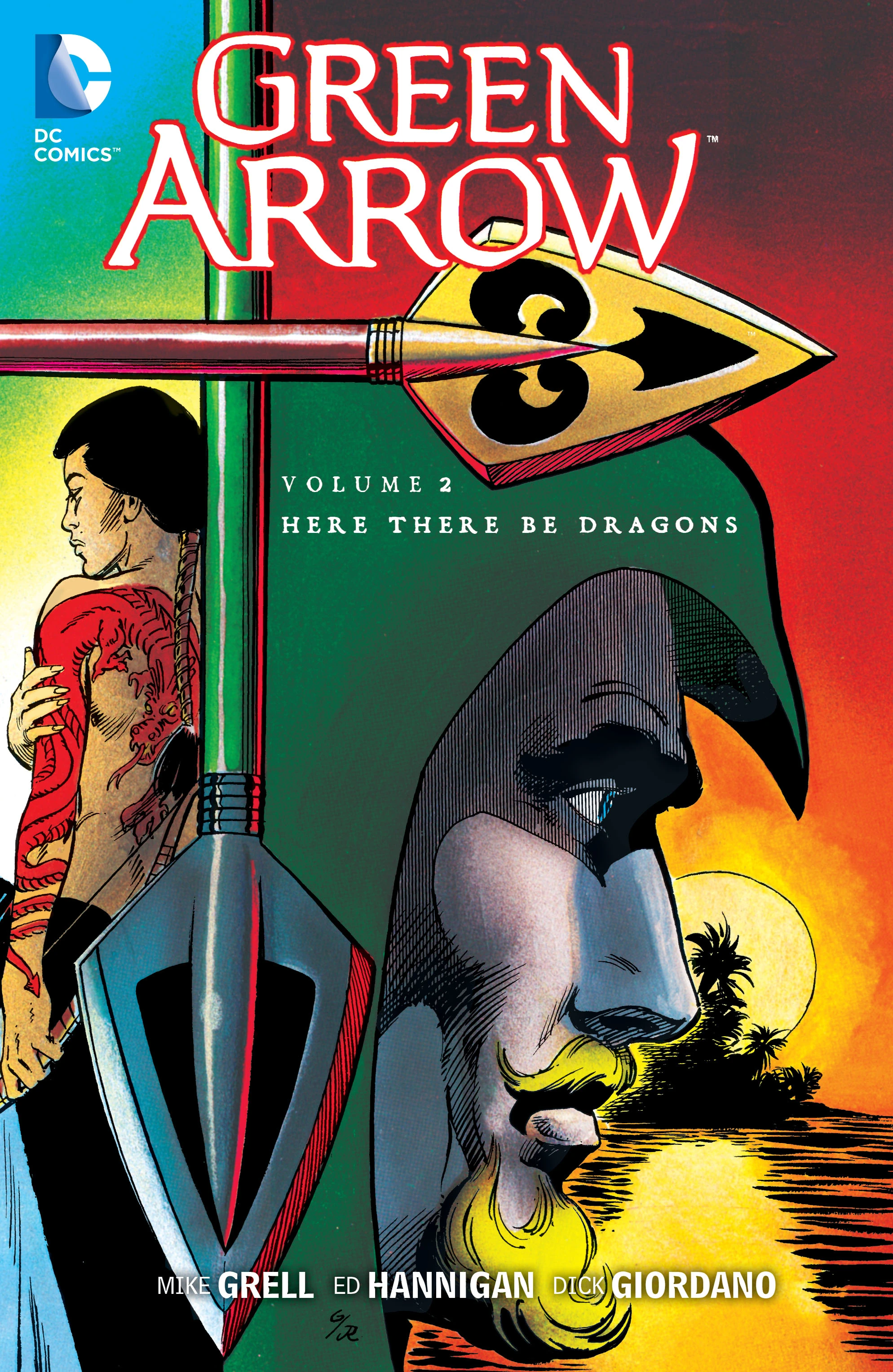 Green Arrow Vol. 2: Here There Be Dragons (DC, 2018) cover